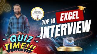 Excel interview questions for data analysts excel hiring jobs education [upl. by Laws]