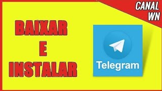 Como Baixar App Telegram APK 854 Download No Celular Android  Atualizado 2022 [upl. by Terrijo]