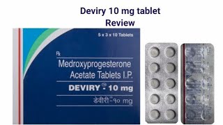 Deviry 10 mg tablet uses in telugu best tablet for the irregular periods [upl. by Hsaniva]