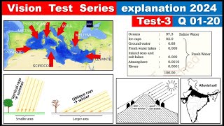 Vision Test Series explanation Test3 Q0120 [upl. by Swinton831]