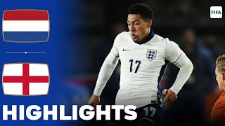 Netherlands vs England  Highlights  U21 International Friendly 18112024 [upl. by Neved]