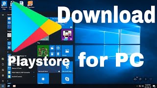 How to download Playstore for PC  Link [upl. by Assiralk]