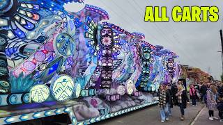 Bridgwater Carnival Line Up pre carnival walk down Parkway 🎠 [upl. by Absa543]