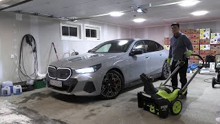 BMW i5 M60 1000 km challenge via Sweden part 1 [upl. by Sonitnatsnoc]