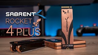 INSANE SPEED 🚀  Sabrent Rocket 4 Plus NVME [upl. by Ardnoet]