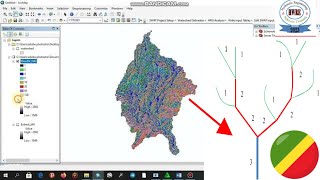 how to do strahler stream order in Gis [upl. by Lynad439]