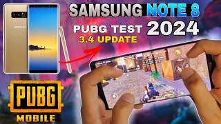 sasmung Note 8 PUBG TEST 🔥 Snapdragon 835  Graphics amp Battery test [upl. by Tris860]