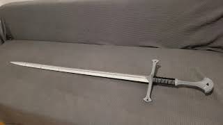 3d Printing Anduril the Kings Sword  Lord of the Rings  Ender 6 [upl. by Annai]