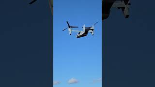 Osprey aircraft flyover at Arrowhead Stadium  Nov 10 2024 [upl. by Adniral]