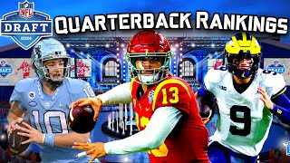 2024 NFL Draft Quarterback Rankings [upl. by Ahon]