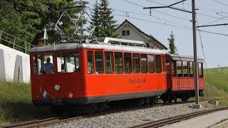 RB Rigi Bahnen Automotrices série Bhe 24 1  4 [upl. by Assirrec]