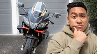 An honest review of the Aprilia RSV4 after 3 years [upl. by Oiredised]