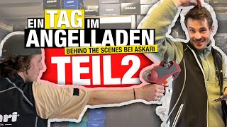 Ein Tag im Angelladen Exklusive Einblicke bei Askari Angelsport Teil 2 [upl. by Atinuj]