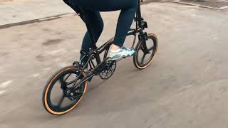 BROMPTON BLACK LACQUER S2E Black Edition  Ti Parts [upl. by Abbe]