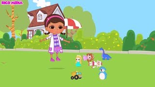 Doc McStuffins  Lambie Mcstuffins Was Injured Part 3  Best Cartoon For Kids  Rico Media [upl. by Airetal]