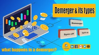 Demerger amp its types। what happens in a demerger Demerger Kya Hota hai By Finbuzz Learning [upl. by Namolos]