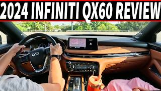 2024 Infiniti QX60 Review  OldSchool Luxury Feel with Modern Family Technology [upl. by Ethelind]