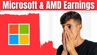 LIVE MICROSOFT amp AMD EARNINGS REPORT [upl. by Arised]