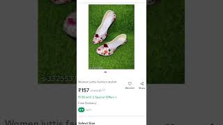 Ethnic Juttis Under Rs200meesho jutti [upl. by Leahcimal]