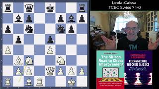 Silicon Road Great Engine Games Exchange pieces ignore pawns LeelaCaissa TCEC Swiss 7 10 [upl. by Namreg]