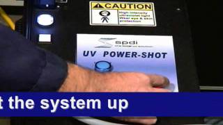 UV Drying with Portable Handheld 2400 Curing System Instructions [upl. by Atiluj]