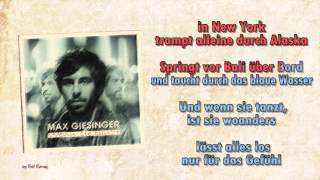 Max Giesinger  Wenn sie tanzt  Instrumental [upl. by Elin342]