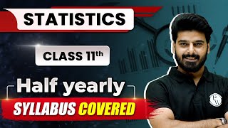 Statistics for Economics  Half Yearly Syllabus  Class 11  Commerce Wallah by PW [upl. by Terrena]