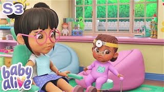 Baby Alive Season 3  Tooth Ache  Cartoon for kids [upl. by Ynattyrb682]