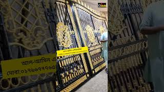 👉সরাসরি কারখানা থেকে ঢালাই গেট কিনুন Main gate Wholesale market gate gatedesign maingate reel [upl. by Eelir]