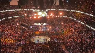 UFC 298 Alexander quotThe Greatquot Volkanovski vs Ilia quotEl Matadorquot Topuria walkoutintros [upl. by Ebner591]