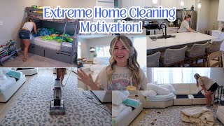 Extreme Cleaning Motivation  Working Mom Clean with Me  Deep Cleaning My home  Speed Cleaning [upl. by Bernhard]