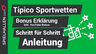 🇩🇪 Tipico Bonus amp Sportwetten Erklärung 🤔Einfach Geld verdienen 🔥 [upl. by Nahtad]