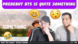 NSD REACT TO PREDEBUT BTS IS QUITE SOMETHING [upl. by Lantha]