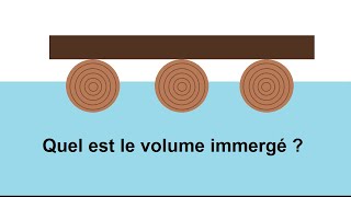 Exercice sur la poussée dArchimède [upl. by Bazil236]