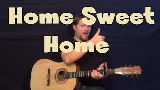 Home Sweet Home Justin Moore Easy Guitar Lesson How to Play Tutorial [upl. by Parks426]