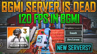 😤 Bgmi Server Is Dead  New Servers Soon In Bgmi 🤯  Official 120 Fps🤔  Bgmi Server Problem [upl. by Narda305]