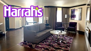 Harrah’s Las Vegas  One Bedroom Presidential Suite [upl. by Necyrb]