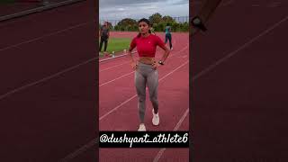 800m practice time international player dushyantvikal running jumper005 youtubeshorts athlete 🏃 [upl. by Dajma]