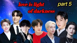 love is light of darkness taekook yoonminnamjin mafia love story part 5 taekookbtrainbowbtaot7 [upl. by Ehttam]