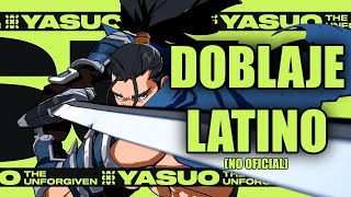 2XKO Antes Proyecto L Yasuo El Imperdonable Trailer Doblaje Latino [upl. by Diad]