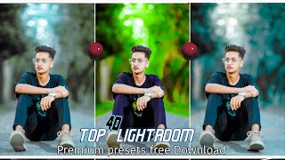 Top 40 Lightroom Premium PresetsLightroom Presets Free 2024 Jony TopPersonal Pack Free Download [upl. by Annaohj]