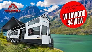 PERFECT FOR THE LAKE  2025 Forest River WILDWOOD 44VIEW  Midway Auto amp RV [upl. by Sato]