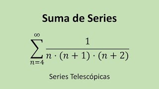 Suma de Series  Ejercicio 04  Series Telescópicas [upl. by Stace]