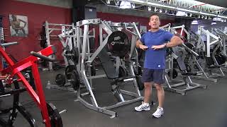 How to use  Hammer Strength Plate Loaded Decline Press [upl. by Mcneil]