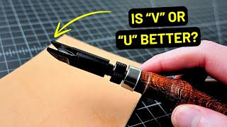 Gouge Tools for Leather Working Explained [upl. by Nunci135]