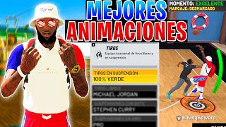 El MEJOR TIRO para METER VERDES y las MEJORES ANIMACIONES de BASESESCOLTAS en NBA 2K22 😱 PS4PS5 [upl. by Imaj]