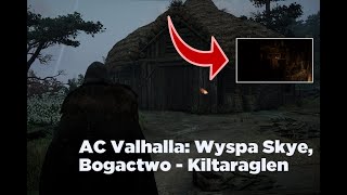 Assassins Creed Valhalla Bogactwo w miasteczku Kiltaraglen na Wyspie Skye klucz na drzewie [upl. by Eednam949]