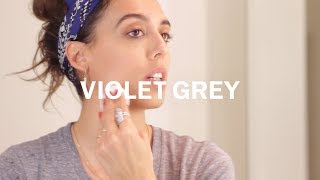 Violettes Nighttime Skincare Routine  VIOLET GREY [upl. by Mela]