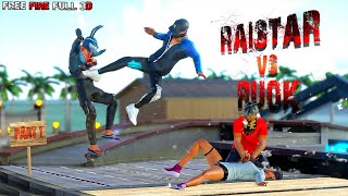 RUOK VS RAISTAR PART 1 🔥 3D ANIMATION MONTAGE FREE FIRE  EDITED by PriZzo FF HOW TO MAKE 3D MODEL [upl. by Leor]