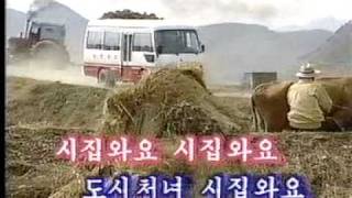 North Korean Pop Song City Girl Comes to a Village to Get Married 都会の娘が嫁に来た [upl. by Ellehsar]